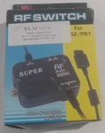 PS2 PS1 Rf Auto Switch Tv Av Adapter Cable Playtech New. Fixed Price $7.99.