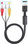 Jinhezo Playstation 3 Av Cable (bulk Packaging). Fixed Price $8.99.