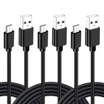 3PACK 10FT Charger Cord For Xbox One CONTROLLER,PS4 Charging Cable,micro .... Fixed Price $19.72.
