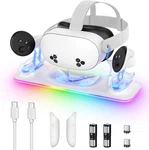 Charging Dock For Meta Quest 3S/3, Kinwin Magnetic Station Oculus. Fixed Price $54.71.