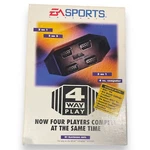 Ea Sports 4 Way Play Adapter Sega Genesis Boxed Vintage Video Games. Fixed Price $25.00.