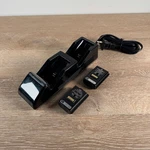 Nyko Charge Base For Xbox 360 Dual Controller Charging Dock + 2 Batteries. Fixed Price $24.99.
