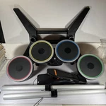 Rock Band Wireless Drum Kit Set Xbox 360 Pedal +XBDMS2. Fixed Price $119.99.