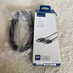 Insignia Ft Hdmi Cable For Video And Audio NS-HG06505 1080P 10.2 Gbps Black. Fixed Price $9.99.
