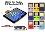 Pocket Laminated 2.8" Ips Kit + Shell & Usb-c Lipo Battery Gbp. Fixed Price $104.99.