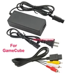 Ac Adapter Power Supply & Av Cable Cord For Nintendo Gamecube Gc Charger Video. Fixed Price $12.65.
