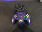 Nintendo 64 Original Controller Funtastic Grape W/ Transfer Pak.. Fixed Price $55.00.