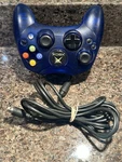 Microsoft Original Xbox Controller Blue X09-64241-01 Works!. Fixed Price $28.50.