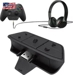 Olclss Stereo Headset Adapter For Xbox One, Black, 3.5MM Audio Jack, Compatible. Fixed Price $26.43.