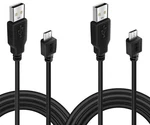 Batsoeasy 2 Pack 10FT Charging Cable Compatible With PS4 Feet, Black. Fixed Price $11.88.