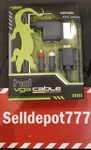 Xbox 360 - Vga A/v Gold Plated Cable Kmd (pc Hdtv Adapter Cord Rca). Fixed Price $9.99.