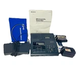 Sony BM-840 Microcassette Transcriber Foot Pedal Headset Philips Recorder Tapes. Fixed Price $299.00.