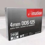 Imation Data Tape DDS-125 24GB 12GB Uncompressed Sealed. Fixed Price $25.12.
