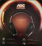 Aoc Wireless Gaming Headset ACG2502 Pink And White Rbg Backlight Over Ear New. Fixed Price $20.00.