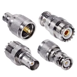 Tuolnk 4PCS PL259 SO239 Bnc Adapter Coax Connector, Uhf Silver. Fixed Price $12.36.