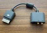 Genuine Microsoft Xbox 360 Optical/rca Audio Adapter Oem X808221-001 Toslink -a-. Fixed Price $10.86.