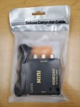Gana Rca To Hdmi, 1080P Mini Composite Cvbs Av Video Audio Converter. Fixed Price $6.50.