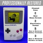 *restored Authentic Original* Nintendo Game Boy DMG-01 Gray Console System. Fixed Price $139.85.