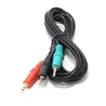 6' Pc Gaming Headset 3.5MM To Dual 2.5MM Splitter Cable For Razer Astro Logitech. Fixed Price $7.55.
