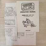 Donkey Kong Junior DJR1-UP Nintendo Original Operation Manual W/schmatics. Fixed Price $49.99.