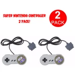 2 For New Super Nintendo Snes System Console Replacement Controller 6FT SNS-005. Fixed Price $10.69.