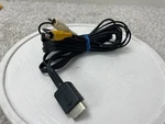 Sony Playstation Rca Tv Cable Cord Av Lead Composite Sound Video. Fixed Price $5.00.