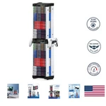 Nargos Video Game Storage Tower For PS5/ PS4/ PS3/ PS2/ Psp/xbox One/xbox 360 An. Fixed Price $97.74.