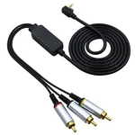 For Psp 2000 3000 Tranfer Slim To Tv Rca Cord Av Audio Cables. Fixed Price $6.49.