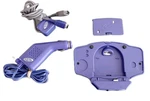 Intec Gba Accessory Bundle Purple Car Charger Game Link Battery Light Retro. Fixed Price $29.99.