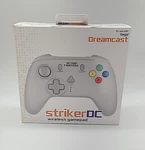 Strikerdc Sega Dreamcast Wireless Retro Fighters Controller White Gamepad. Fixed Price $88.88.