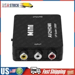Rca To Hdmi Converter Adapter Av 1080P Audio Video Composite Cvbs. Fixed Price $5.59.
