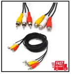 Padarsey 10FT 3RCA To Female Audio Composite Extension Video Cable Dvd. Fixed Price $8.65.