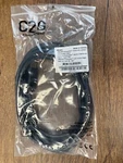 C2G 4K Displayport Cable W/latches, 10FT, To Male, Black (54402). Fixed Price $8.99.
