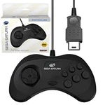 Retro-bit Official Sega Saturn Controller Pad Original Port Black. Fixed Price $24.95.