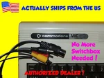 Composite Video & Audio Tv Din Cable For Commodore + More. Fixed Price $49.99.