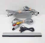Genuine Oem Nintendo Wii Cable Bundle: Adapter, Rca Cord & Sensor Bar -tested. Fixed Price $27.99.