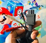 Official Genuine Oem Nintendo S-video Cable N64 Snes Super Famicom Gamecube. Fixed Price $49.99.