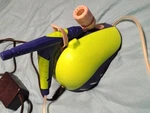 Crayola Electric Airbrush System Green Blue With Power Adapter. Fixed Price $47.00.