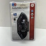 General Electric Black 3-DEVICE Audio/video Switch/selector Sealed Jasco. Fixed Price $9.99.