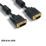 3' Dvi-a 12+5 Vga HD15 Video Cable Male/male Analog Gold Plated Pc Monitor. Fixed Price $12.25.