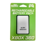 Old Skool Xbox 360 Rechargeable Battery Pack 4800MAH- White. Fixed Price $10.99.
