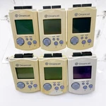 Sega Dreamcast Vmu HKT-7000 Visual Memory Unit Oem Tested Working Yellowed Value. Fixed Price $21.49.
