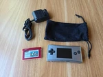 Authentic Silver Nintendo Gameboy Micro Console Great Tested W/ Charger. Fixed Price $242.98.
