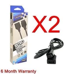Two 2X Controller Extension Cable Sega Genesis 6 Feet Retro-bit Month Warranty. Fixed Price $30.95.