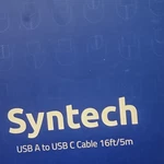 Syntech Usb To Cable 16FT/5M Headset Compatible 5GBPS MARK32-BE. Fixed Price $20.00.
