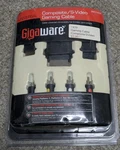 Gigaware Composite Universal Video Gaming Cable 2601434 New Packaging. Fixed Price $10.00.