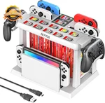 Switch Organizer Station With Controller Charger, Charging Dock For Nintendo. Fixed Price $30.01.