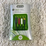 New Official Genuine Microsoft Xbox 360 Authentic S-video Av Cable Sealed. Fixed Price $19.99.