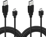 2 Pack 10FT PS4 Controller Charging Cables Data Sync Cord For Xbox One. Fixed Price $13.49.