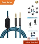 Replacement Audio Cord For Astro A10 A30 A40 A50 Headset With Volume Control .... Fixed Price $13.49.